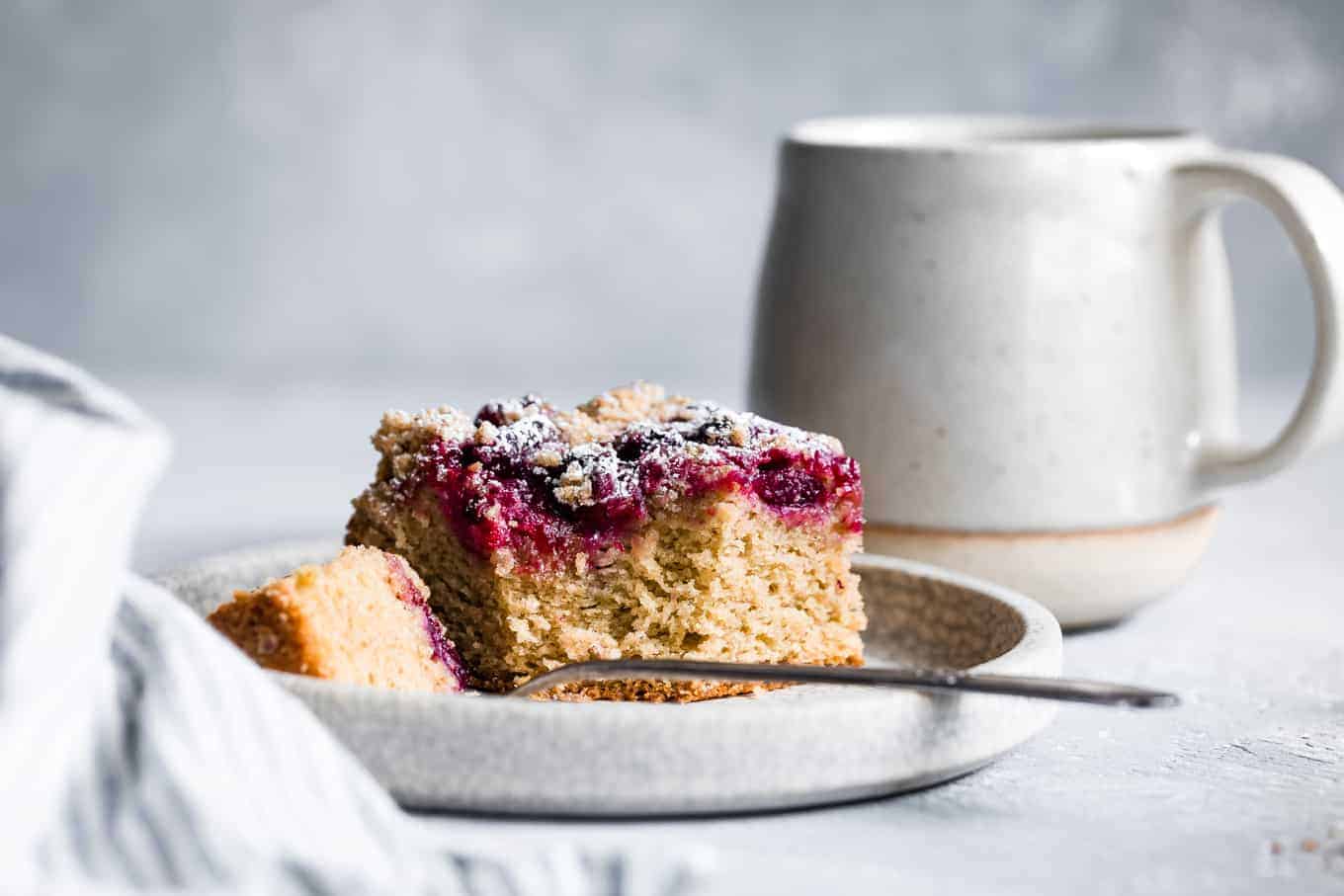 Gluten-Free Sour Cream Coffee Cake