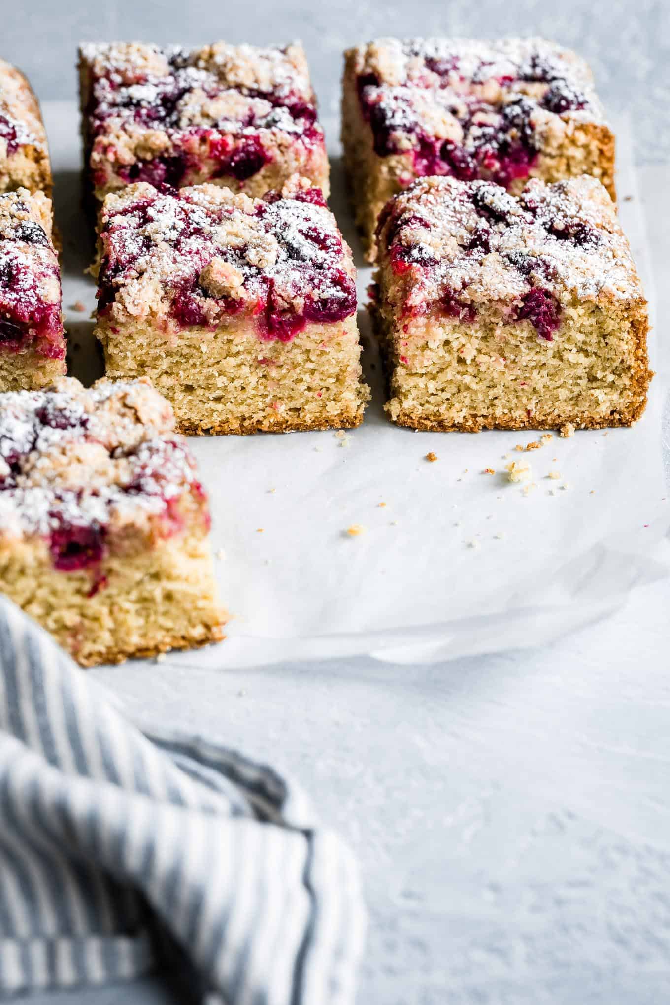 Cardamom Cranberry Gluten-Free Cake