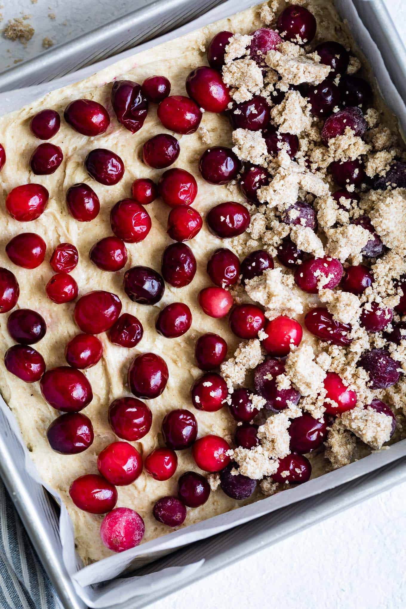 Gluten-Free Cardamom Cranberry Christmas Cake