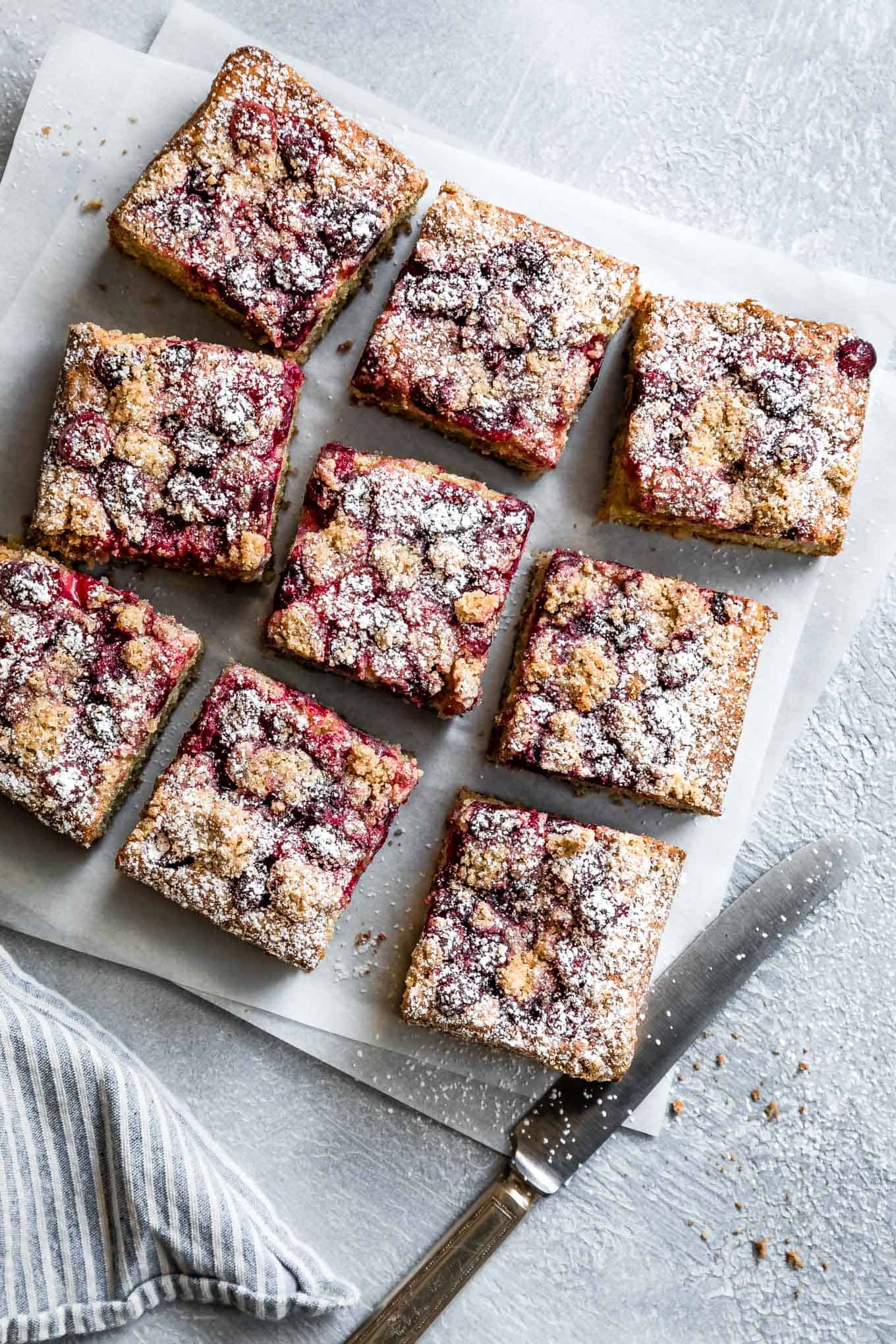 Gluten-free Cranberry Cardamom Cake