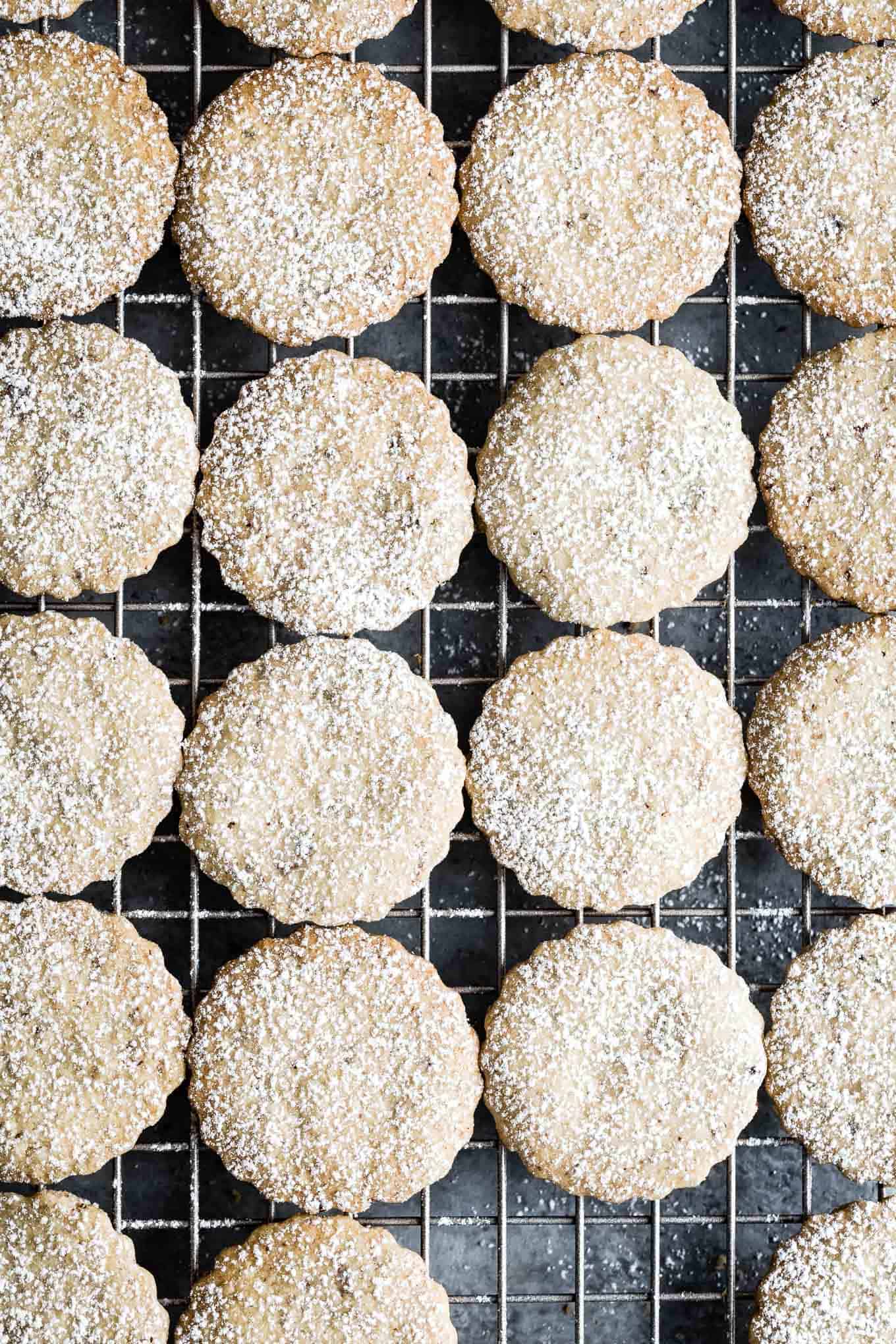 Gluten-Free Shortbread Cookies with Pecans