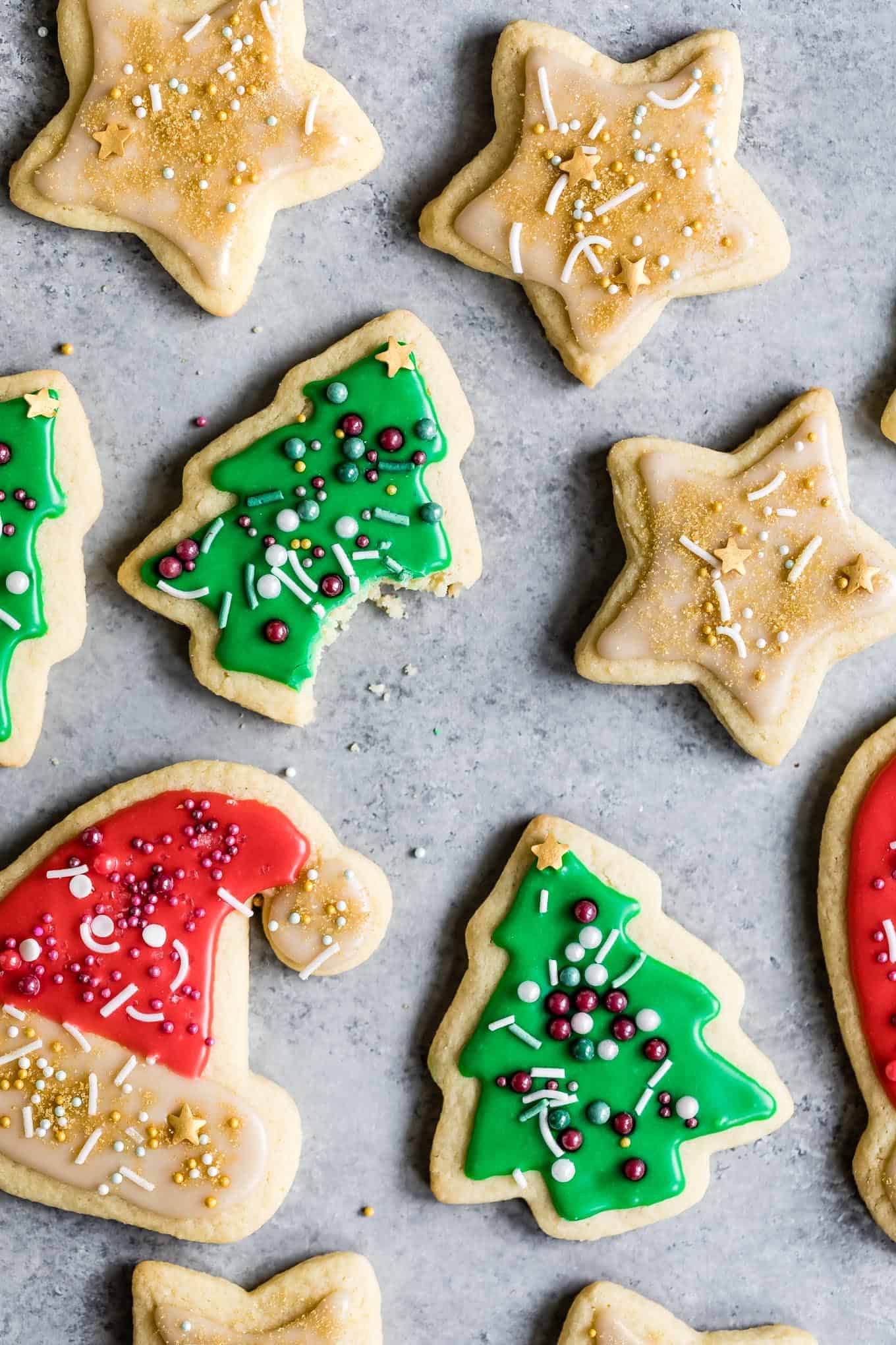 Gluten Free Sugar Cookies With Easy Icing Snixy Kitchen
