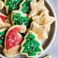 Gluten-Free Christmas Sugar Cookies