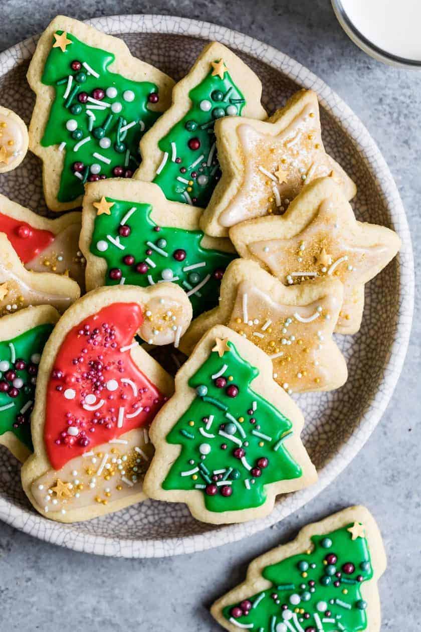 Gluten-Free Sugar Cookies with Easy Icing - Snixy Kitchen