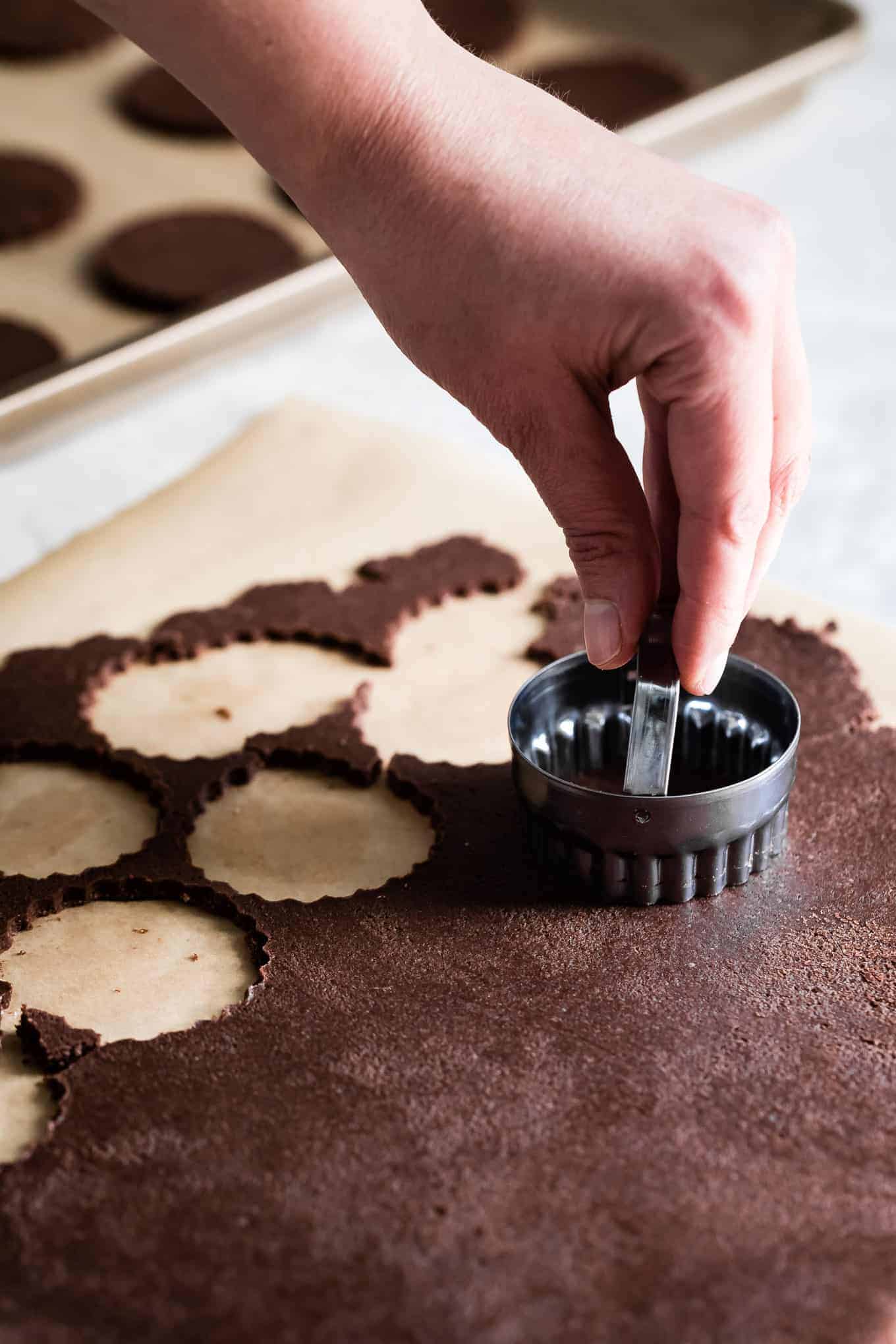 Gluten-Free Cookie Dough for Homemade Oreos