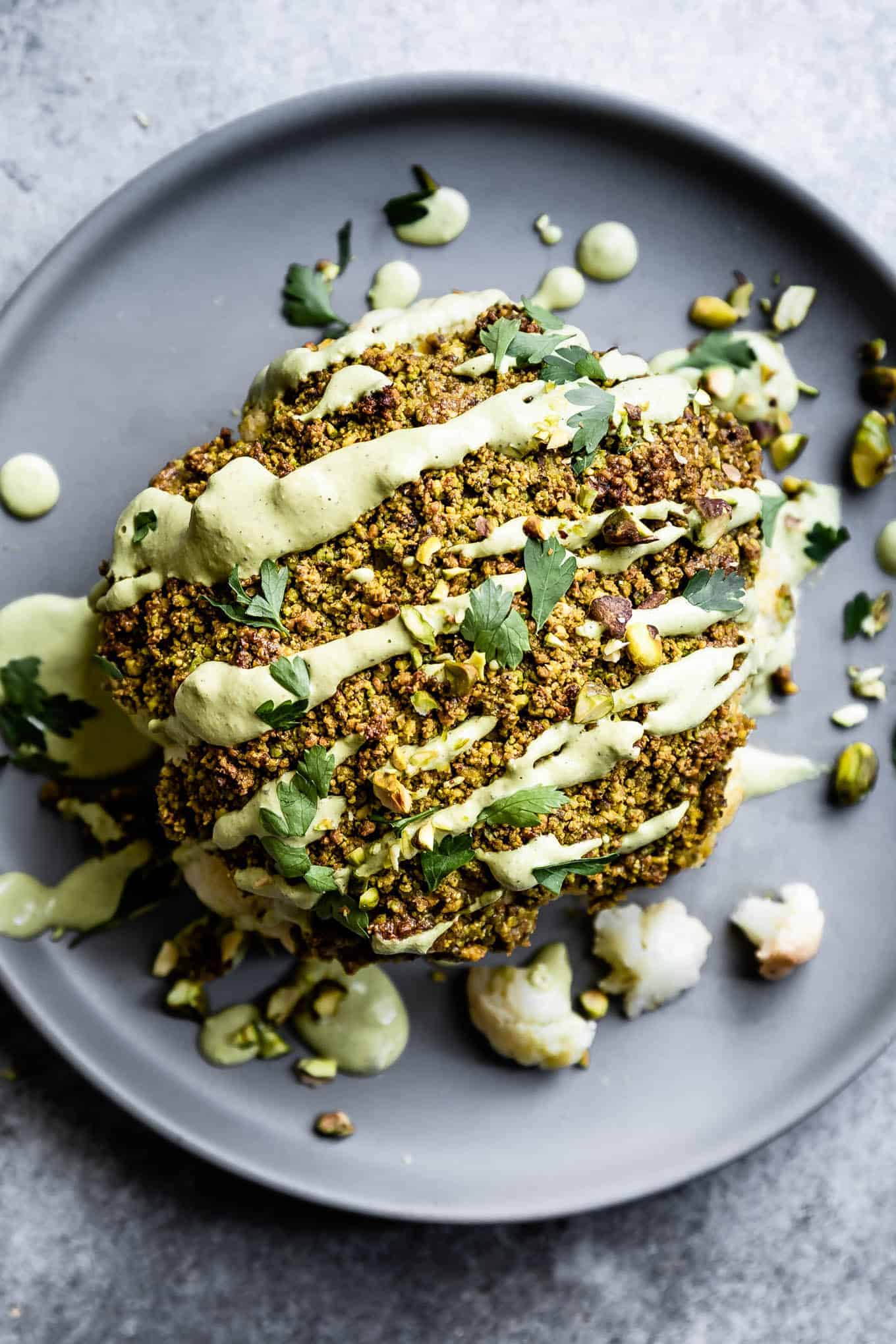 Pistachio Loaded Cauliflower