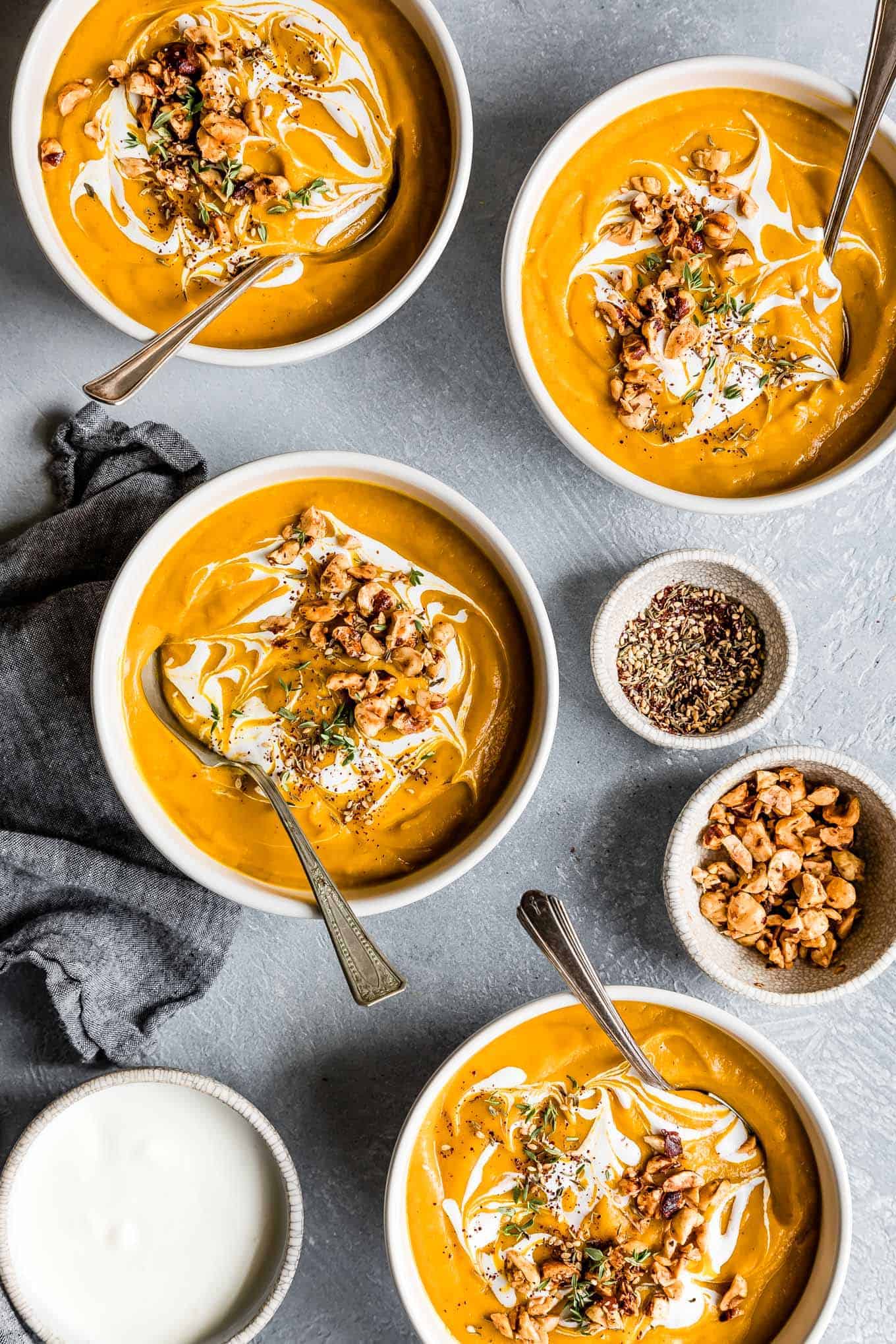 Moroccan Carrot Soup with Sumac Spice