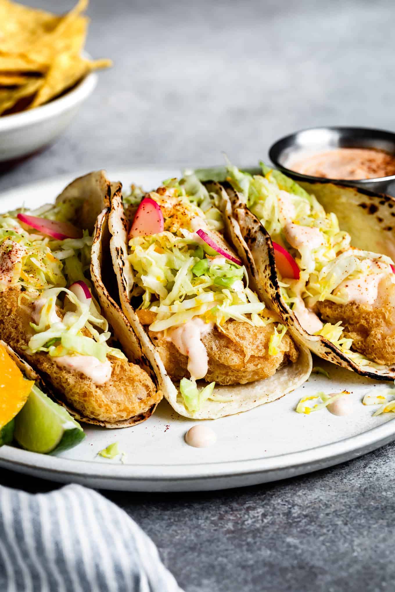 Gluten-Free Baja Fish Tacos