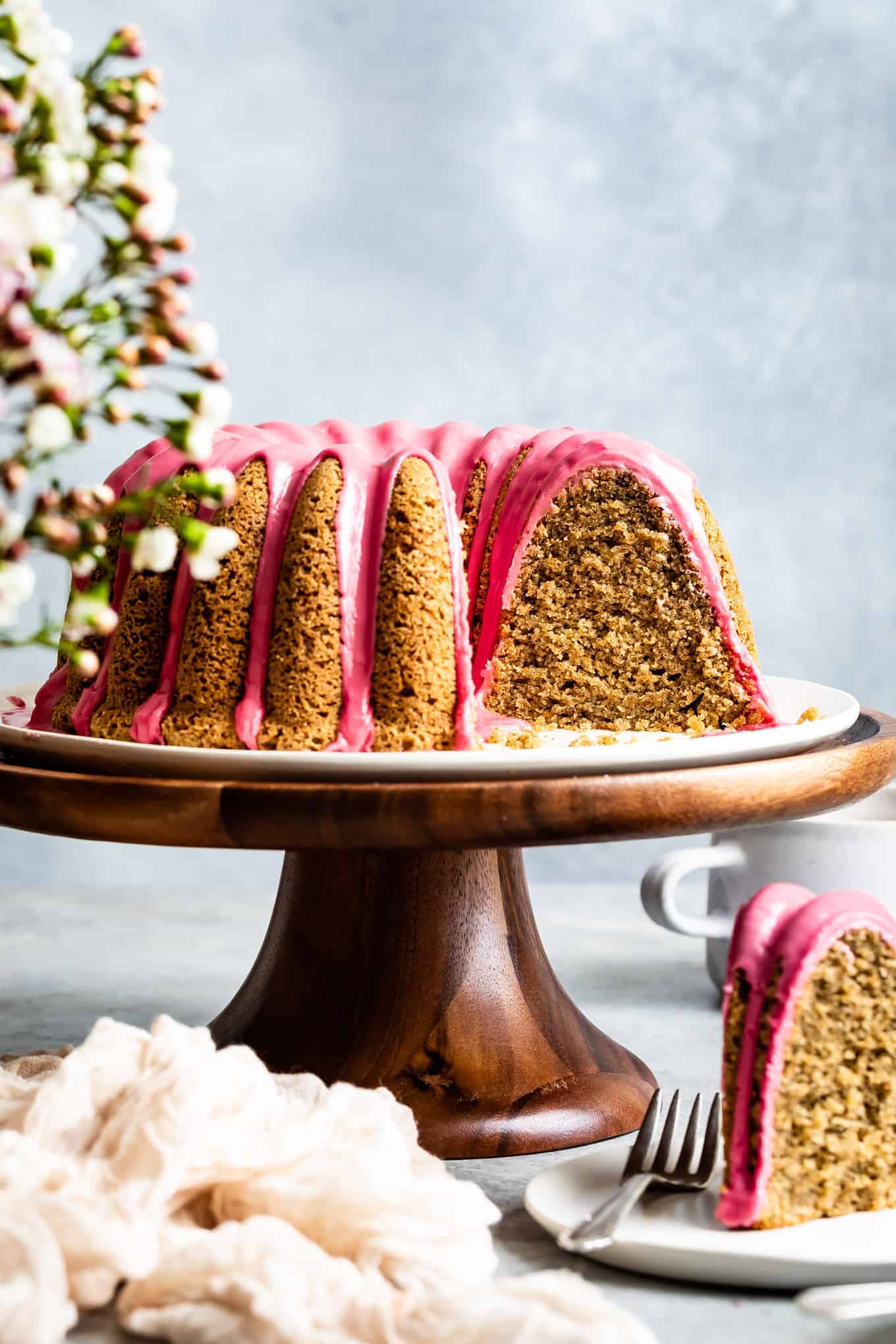 Gluten-Free Cake Infused with Earl Grey