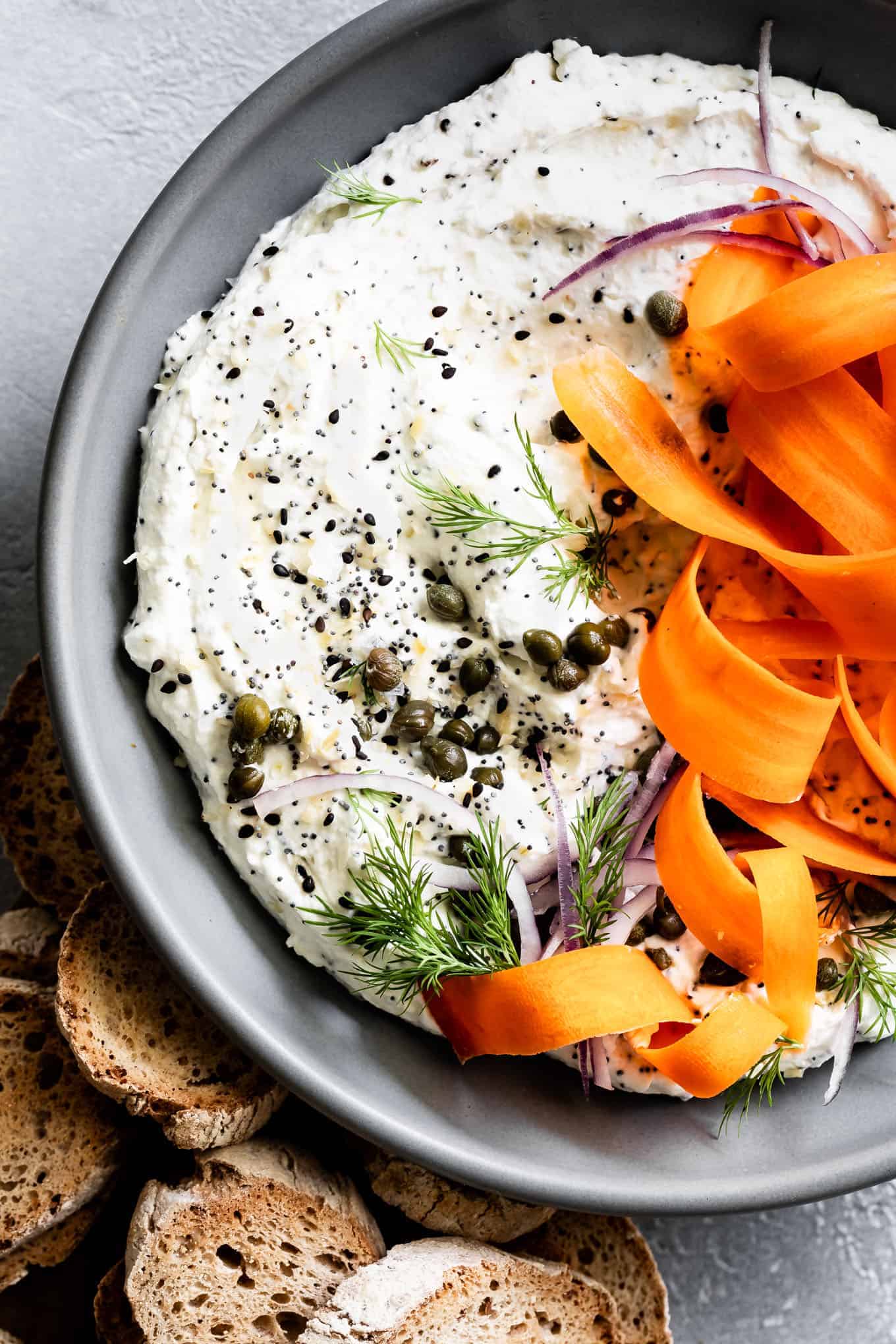 Whipped Chevre Goat Cheese Dip