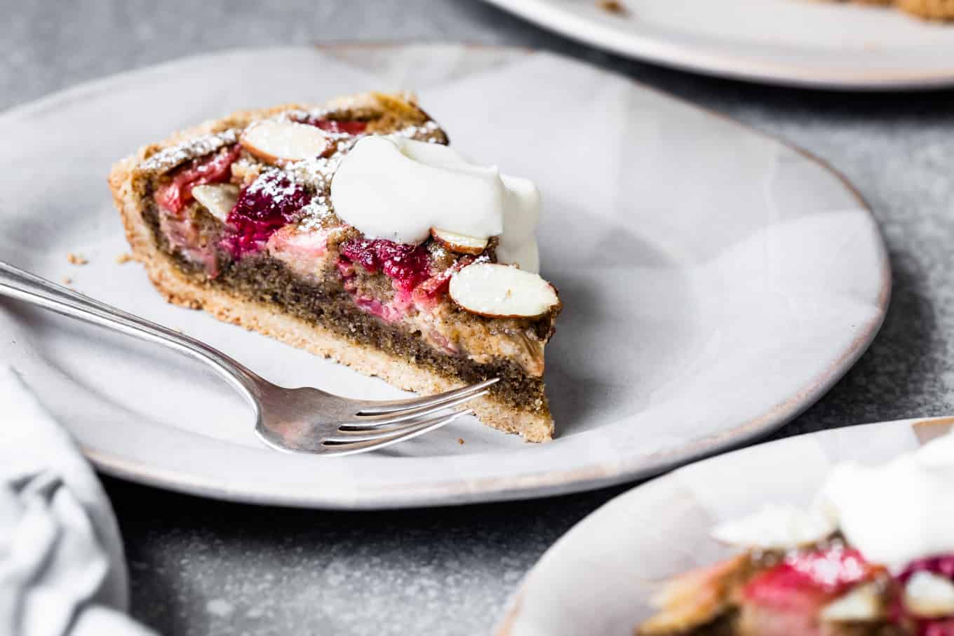 Gluten-Free Rhubarb Tart