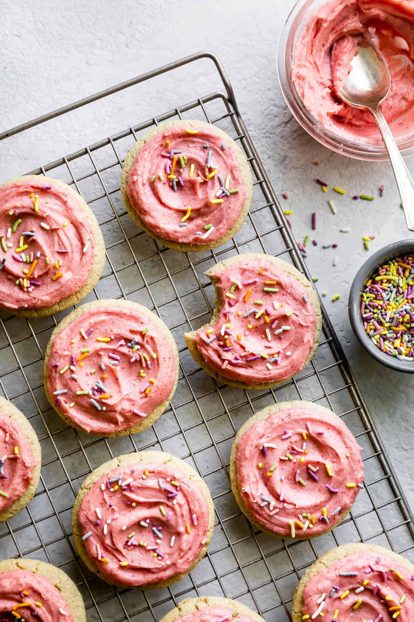 Gluten-Free Lofthouse Frosted Sugar Cookies