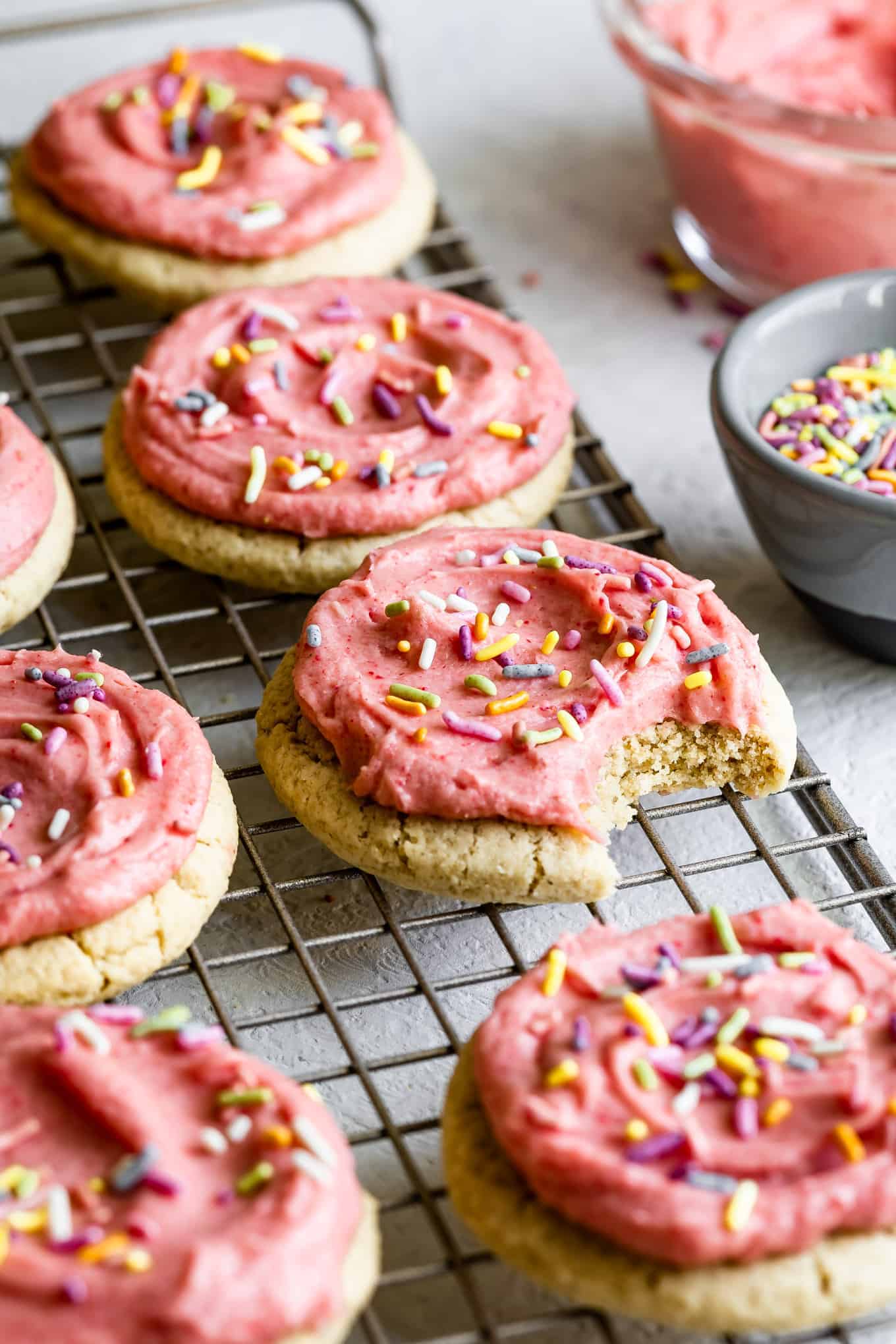 Soft Lofthouse Style Gluten-Free Sugar Cookies