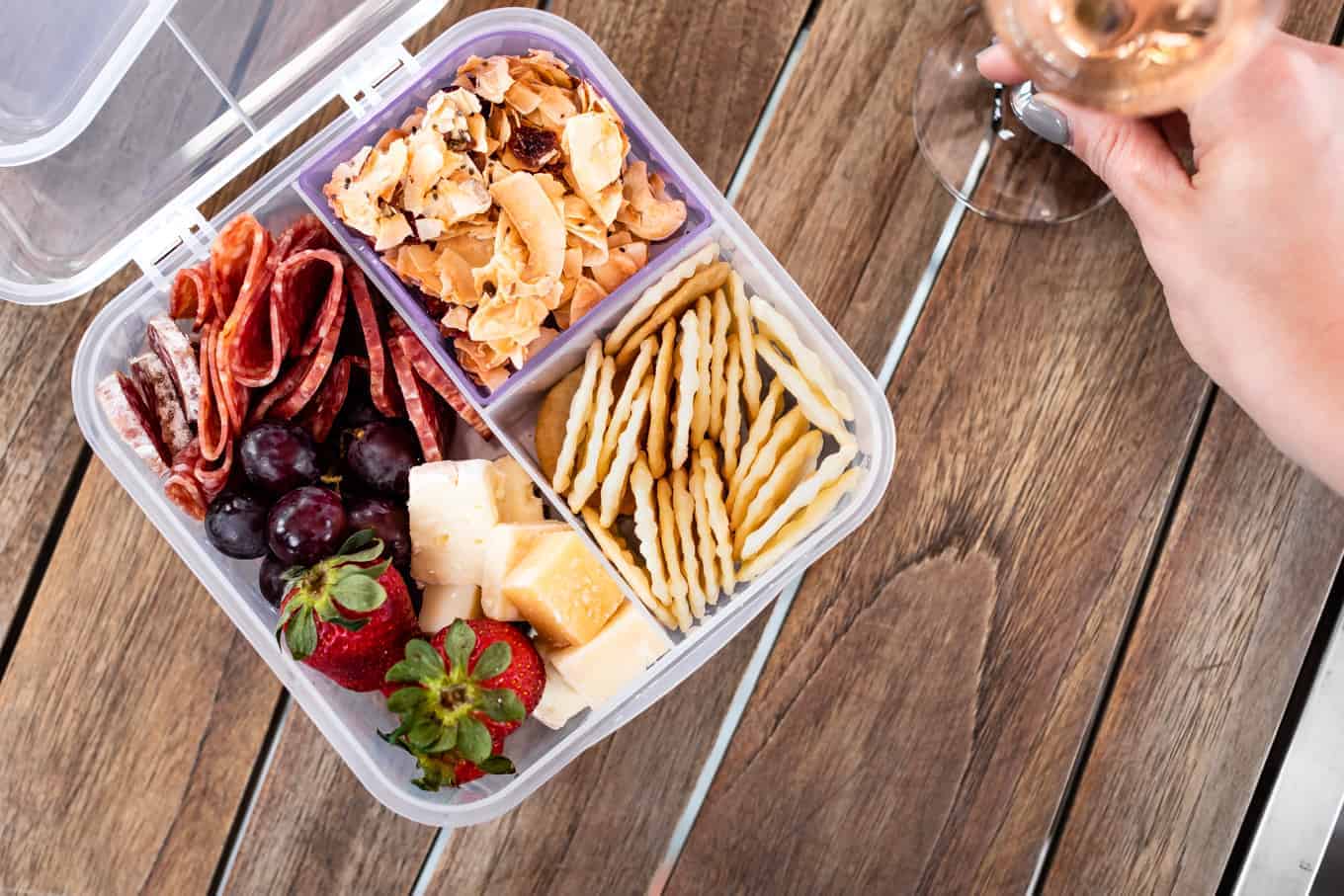 Quick And Easy Charcuterie Board Perfect For Summer Lunch Boxes