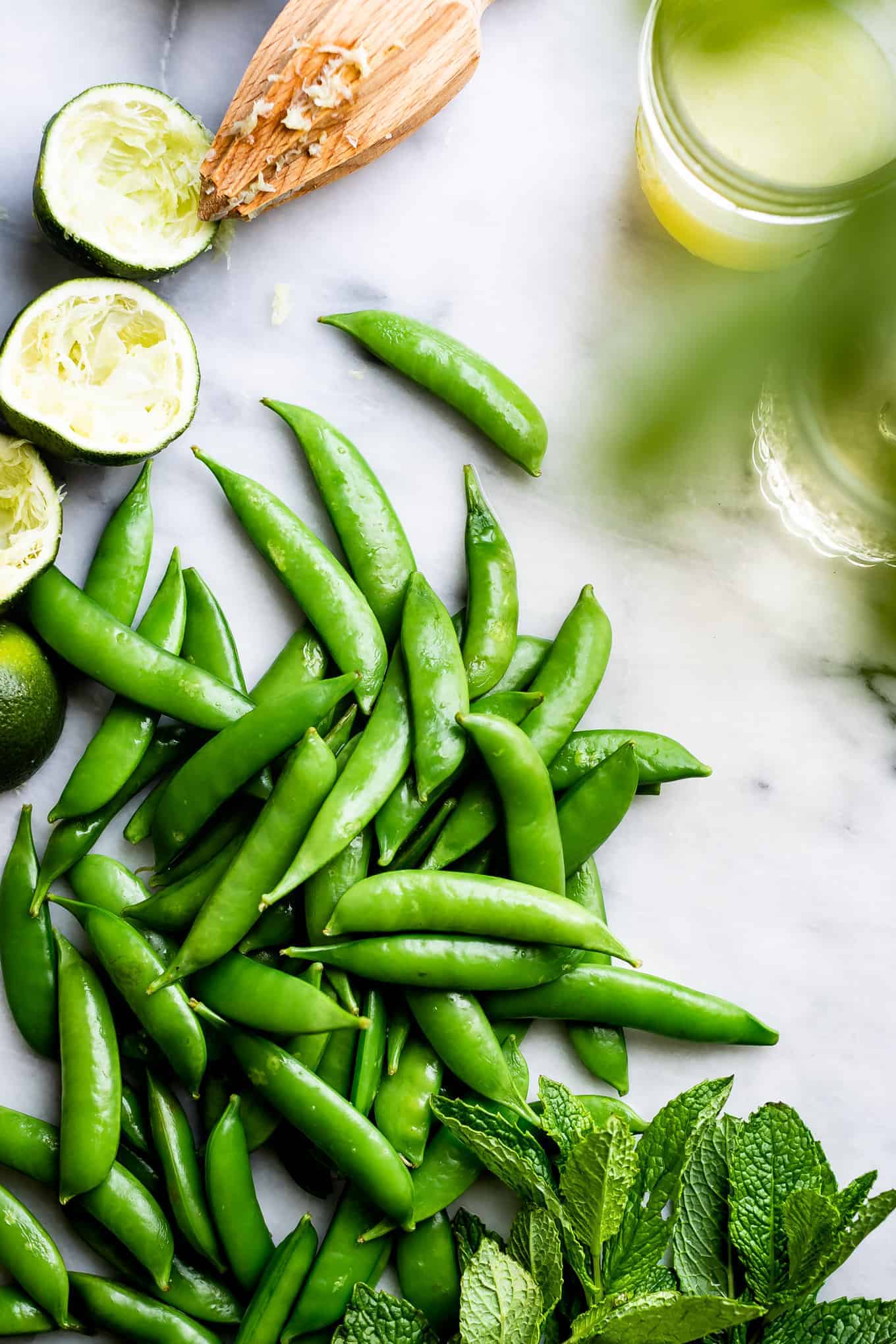 Blanched Sugar Snap Peas