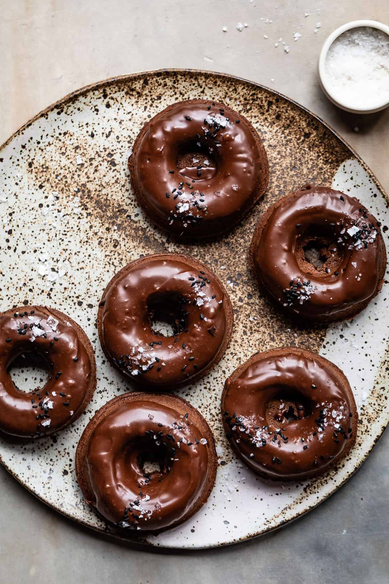 Chocolate Butter Mochi Donuts