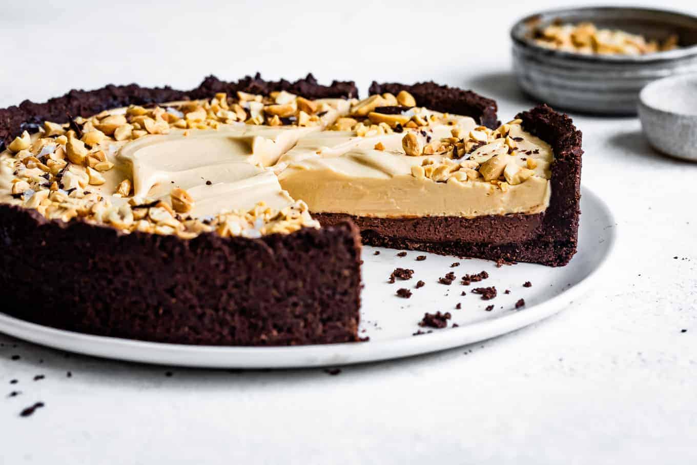 Chocolate Peanut Butter Cheesecake