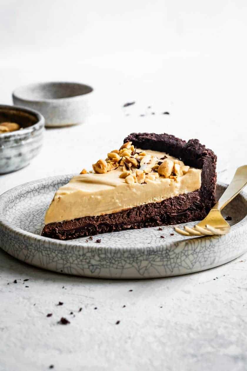 GlutenFree Chocolate Peanut Butter Pie Snixy Kitchen