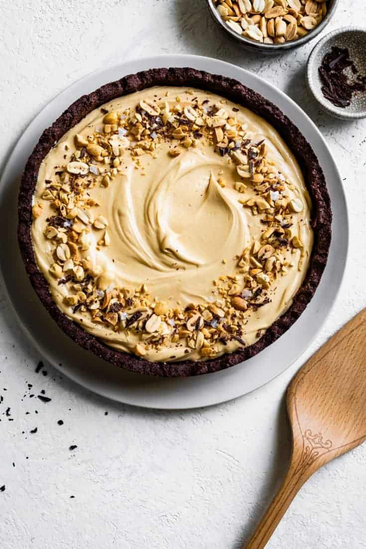 GlutenFree Chocolate Peanut Butter Pie Snixy Kitchen