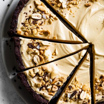 Gluten-Free Chocolate Peanut Butter Pie