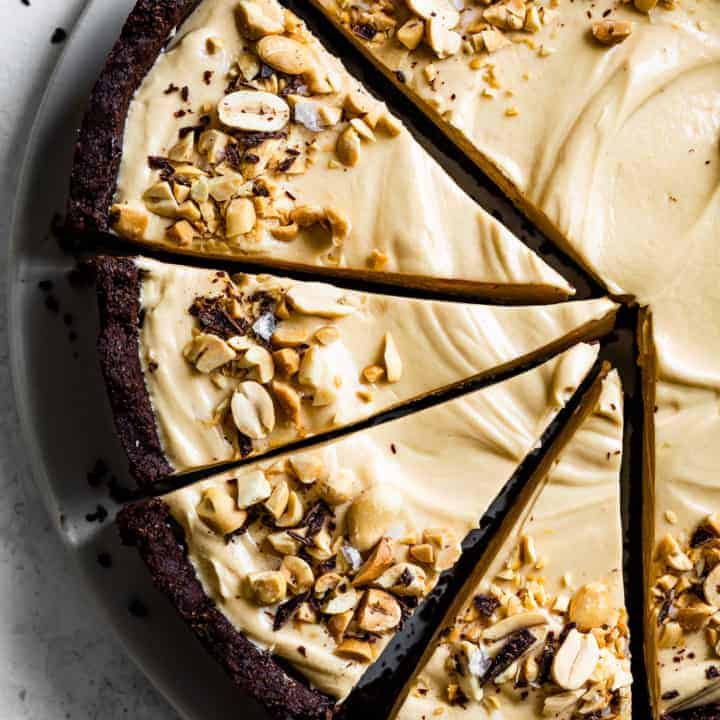 Gluten-Free Chocolate Peanut Butter Pie