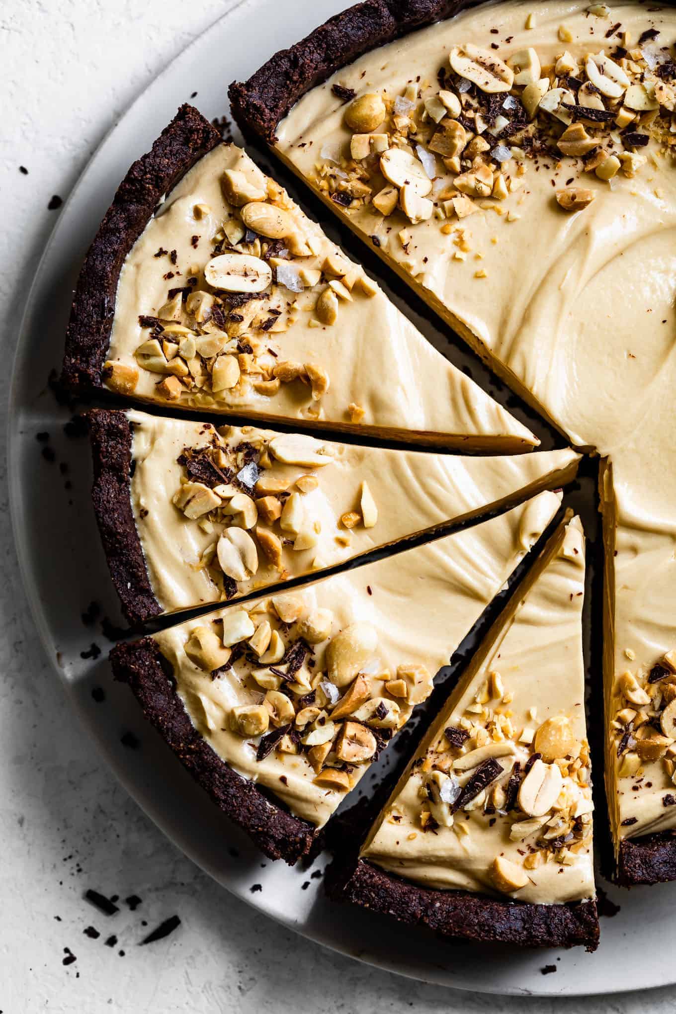 Gluten-Free Chocolate Peanut Butter Pie