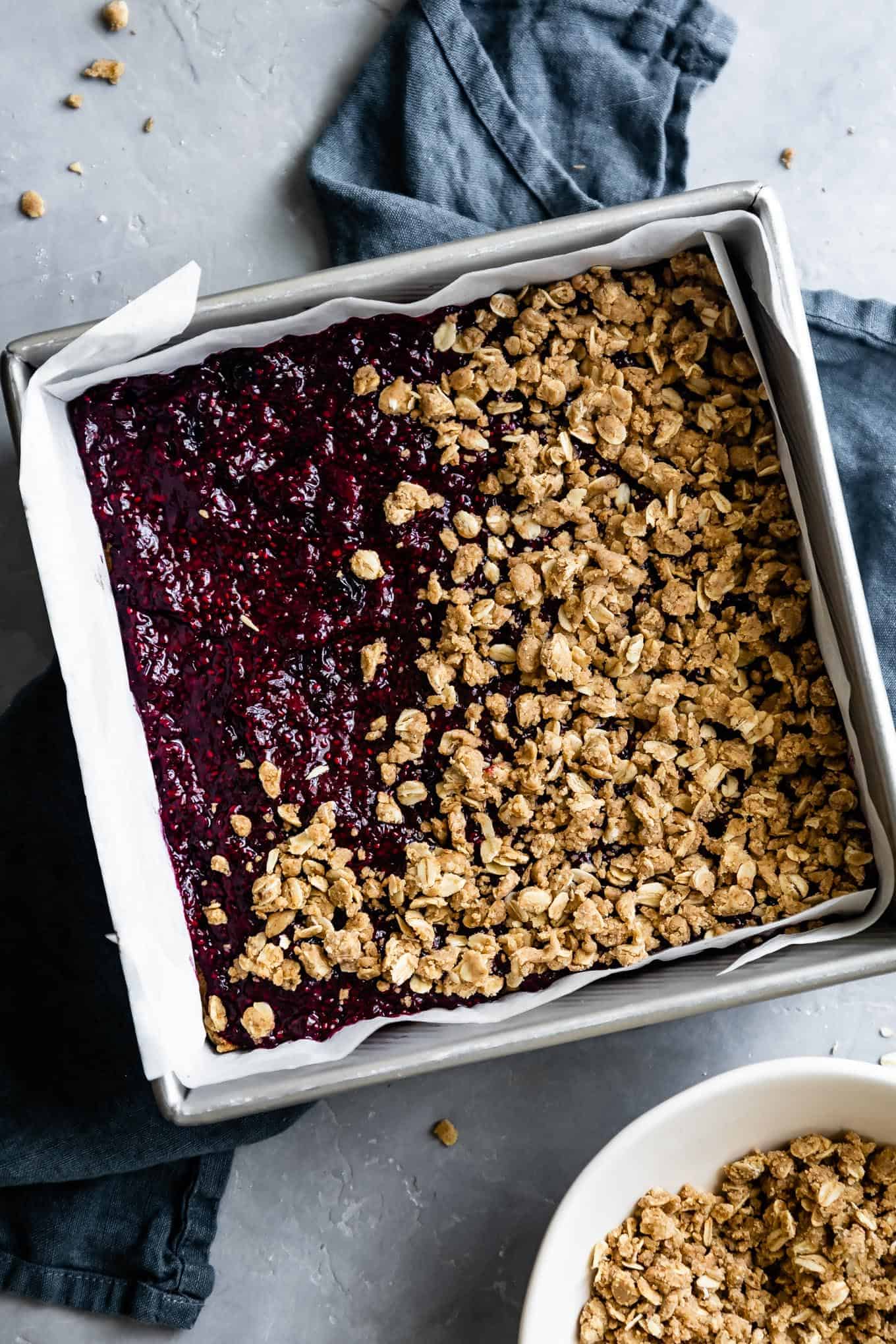 Berry Crumble Bars