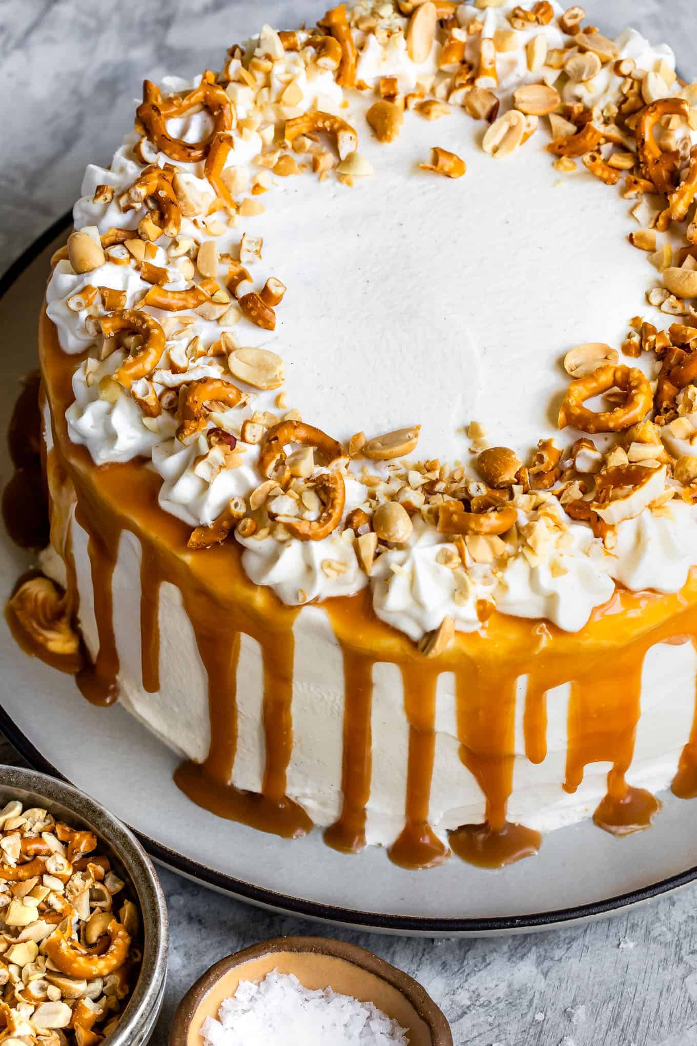 Bolo de caramelo de chocolate com glúten.Receita de Bolo de Gelado Grátis