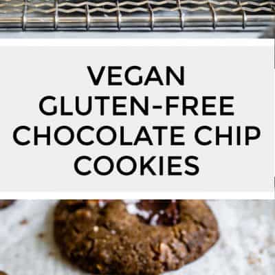 Vegan Gluten-Free Chocolate Chip Cookies Recipe