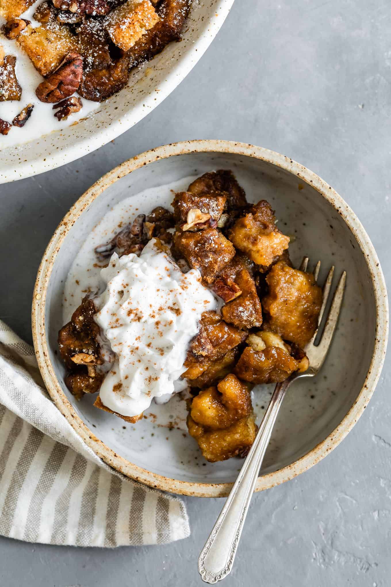 Gluten-Free Dairy-Free Pumpkin Bread Pudding