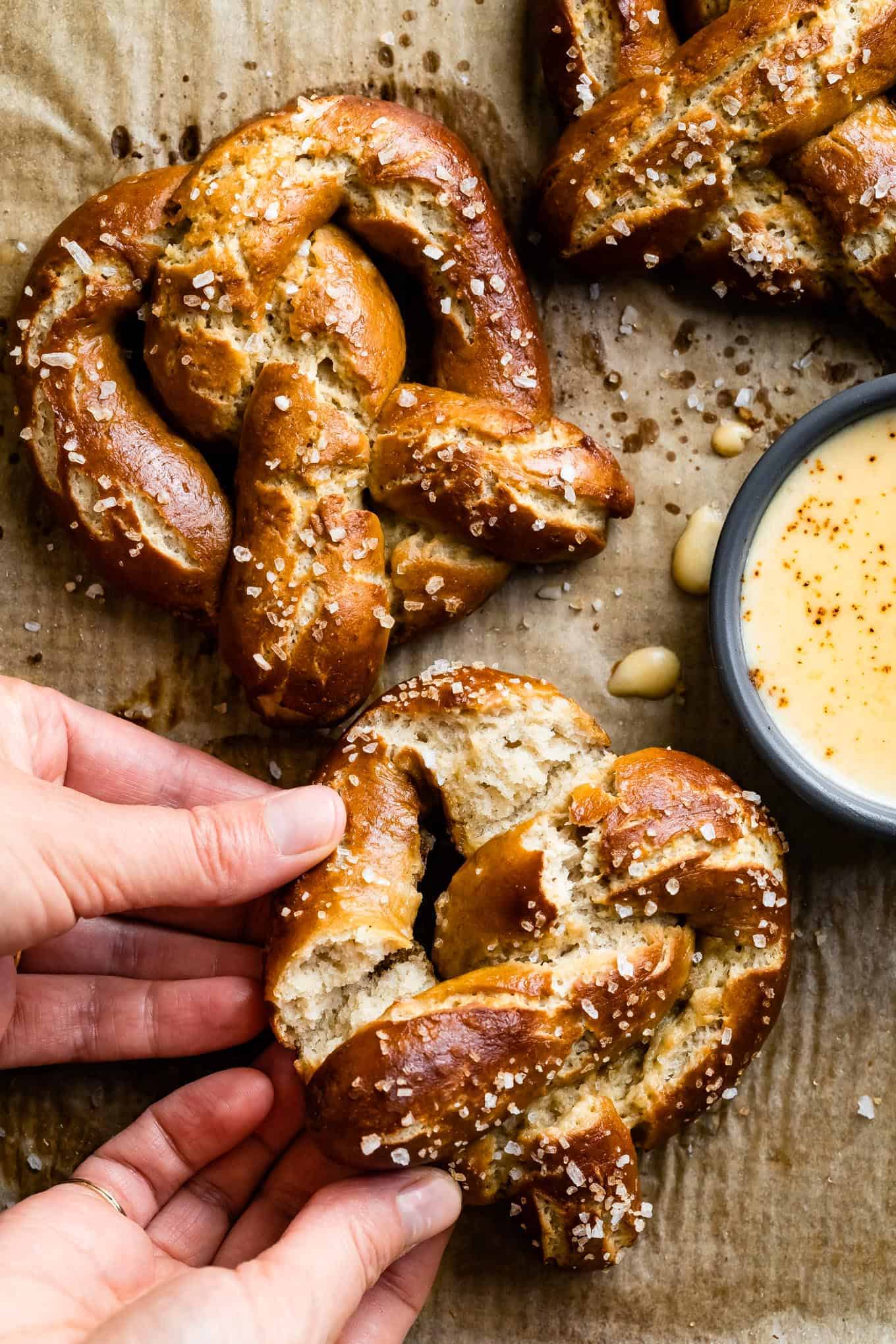 Soft and Chewy Gluten-Free Soft Pretzels