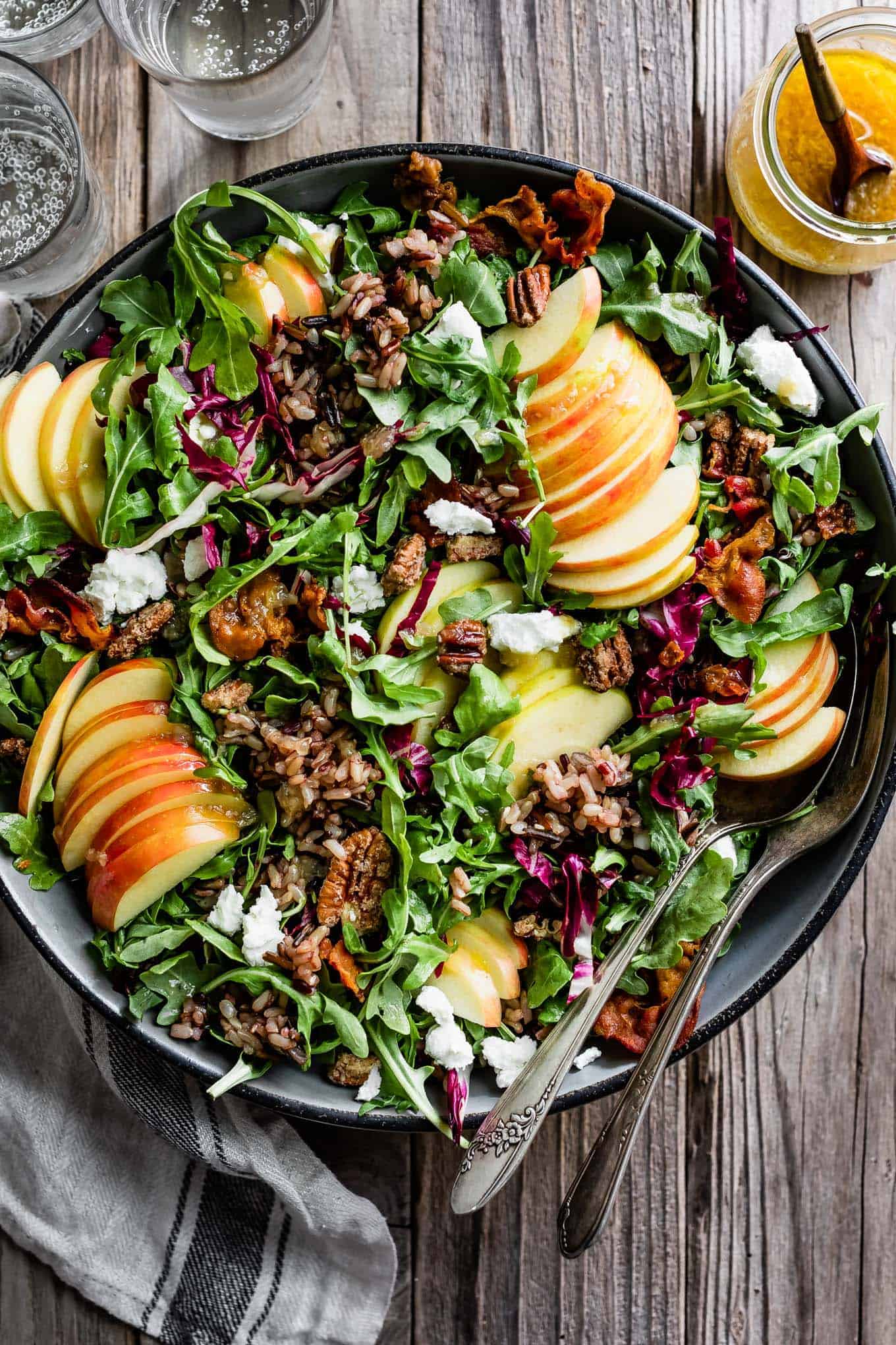 Fall Harvest Salad with Apples