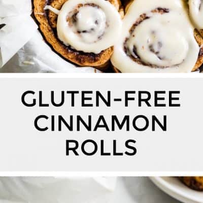 Gluten-Free Cinnamon Rolls