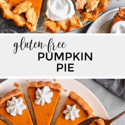 Gluten-Free Dairy-Free Pumpkin Pie