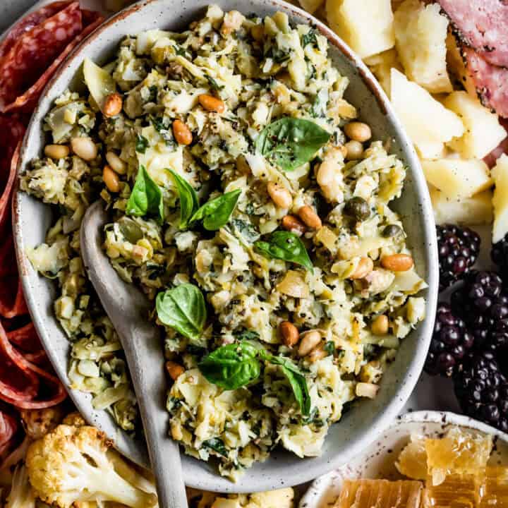 Basil Artichoke Tapenade