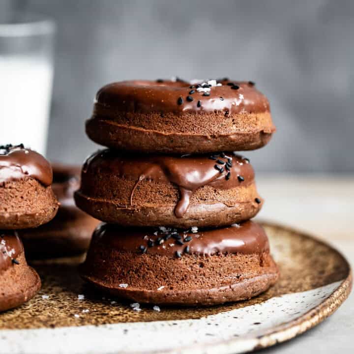 Chocolate Mochi Donuts