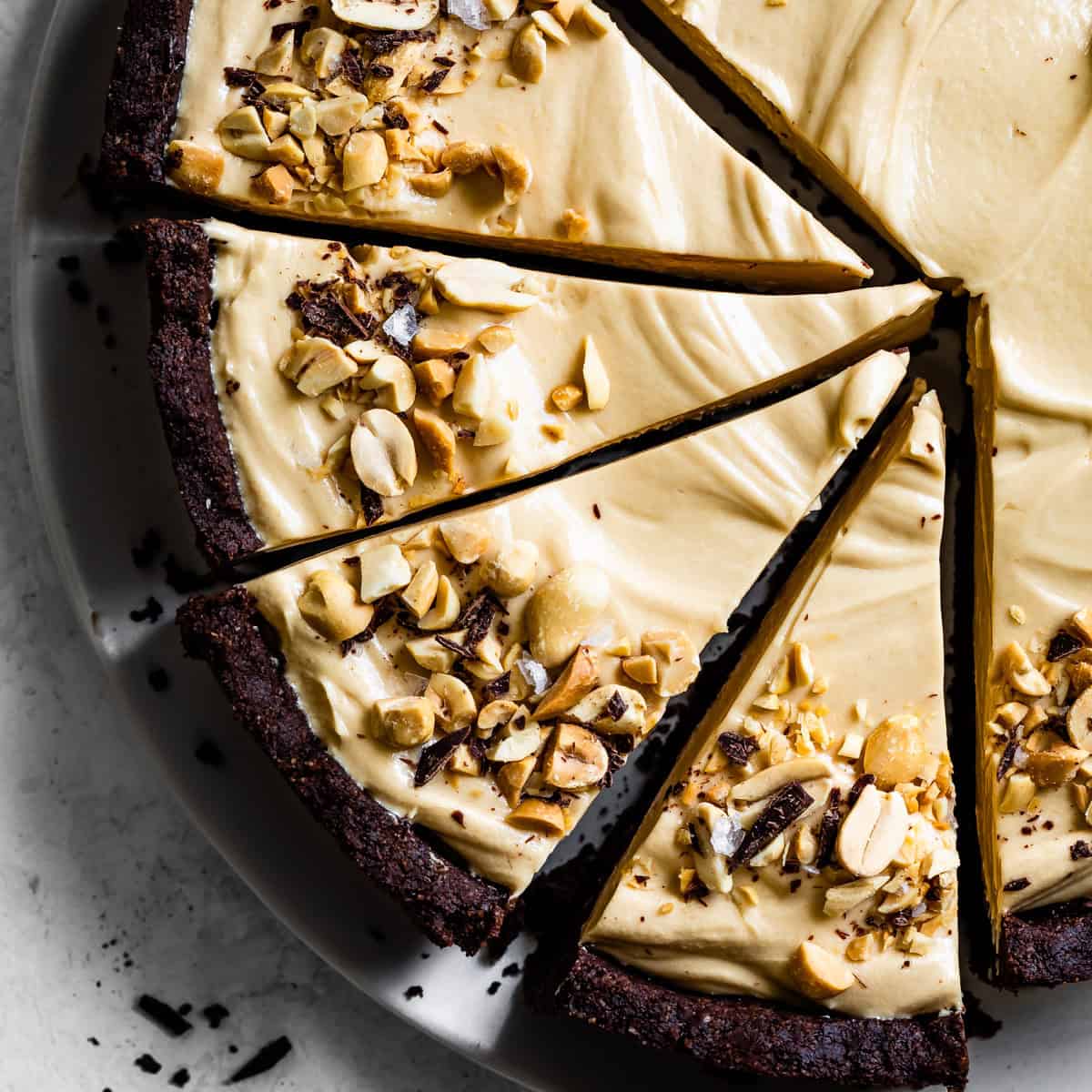 Creamy Gluten-Free Chocolate Peanut Butter Pie