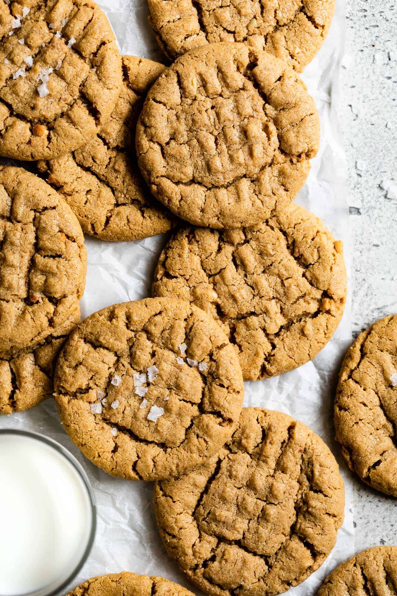 Gluten-Free) Peanut Butter Cookies