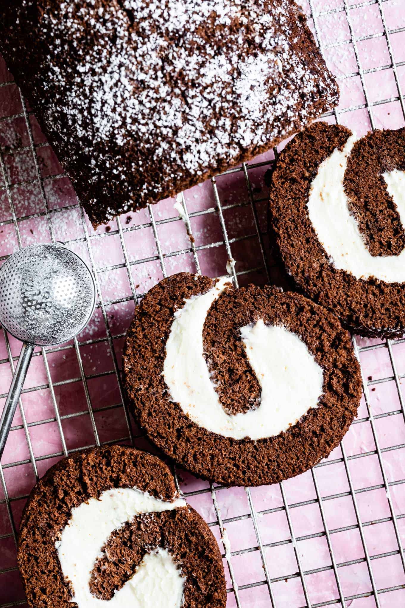 Gluten-Free Chocolate Swiss Roll