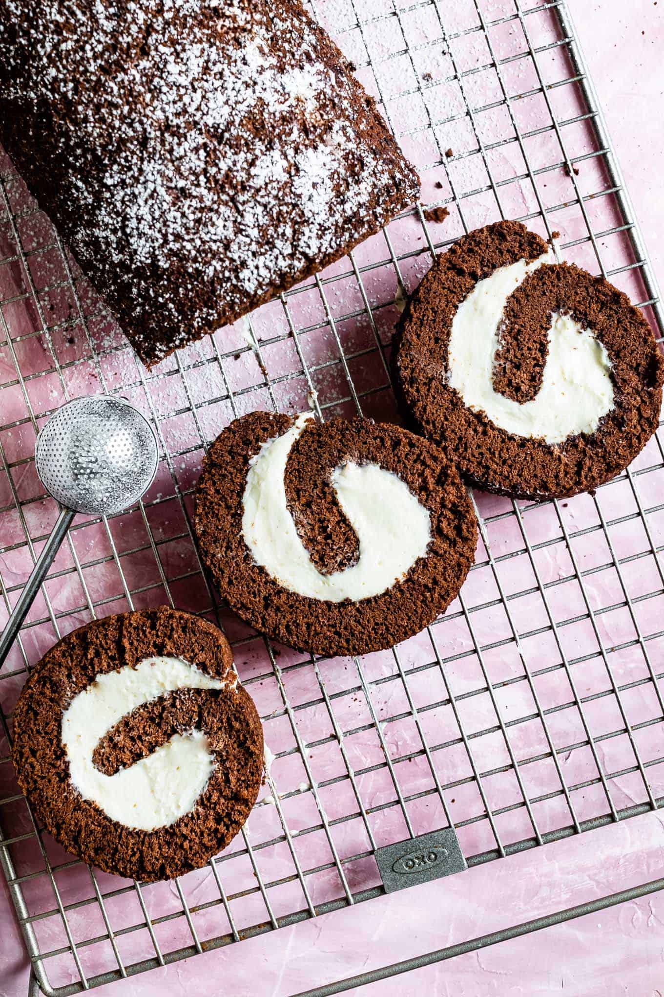 Gluten-Free Chocolate Roll Cake