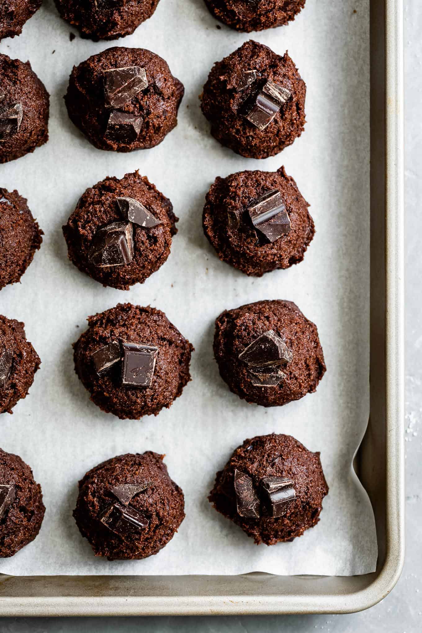 Biscoitos com glútenBolachas de chocolate sem glúten