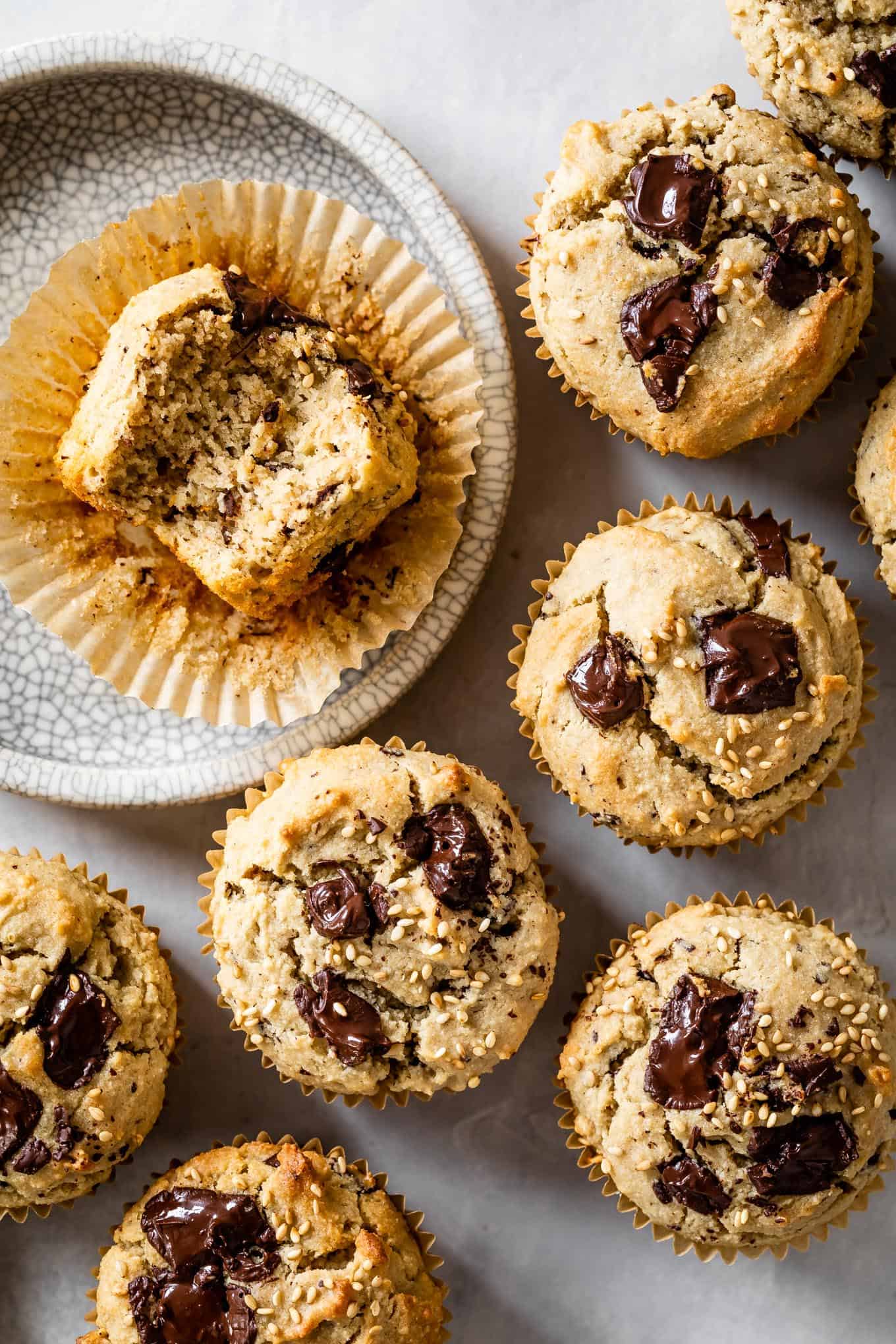 Coconut Flour Banana Muffins