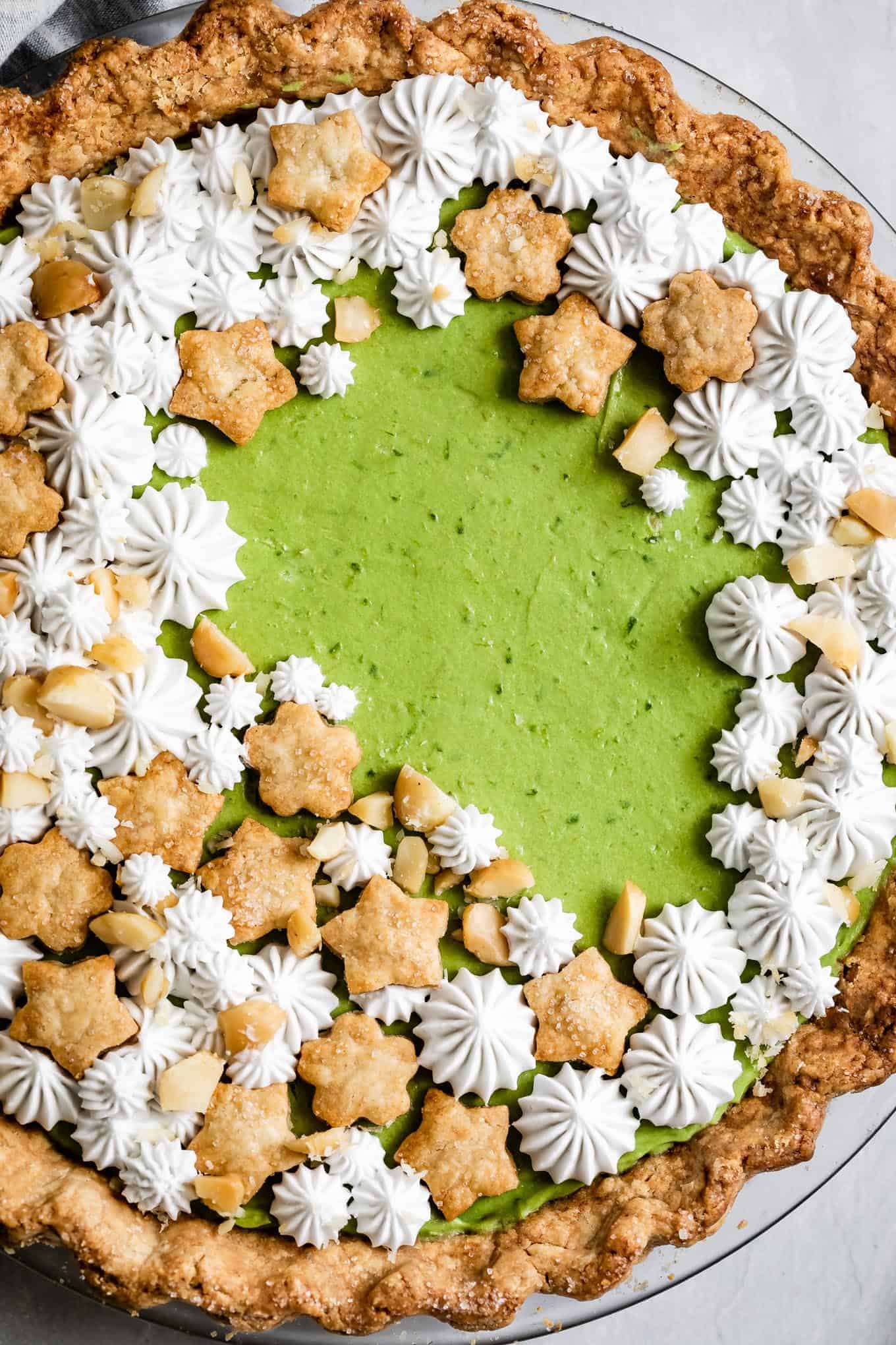 Key Lime Matcha Pie 