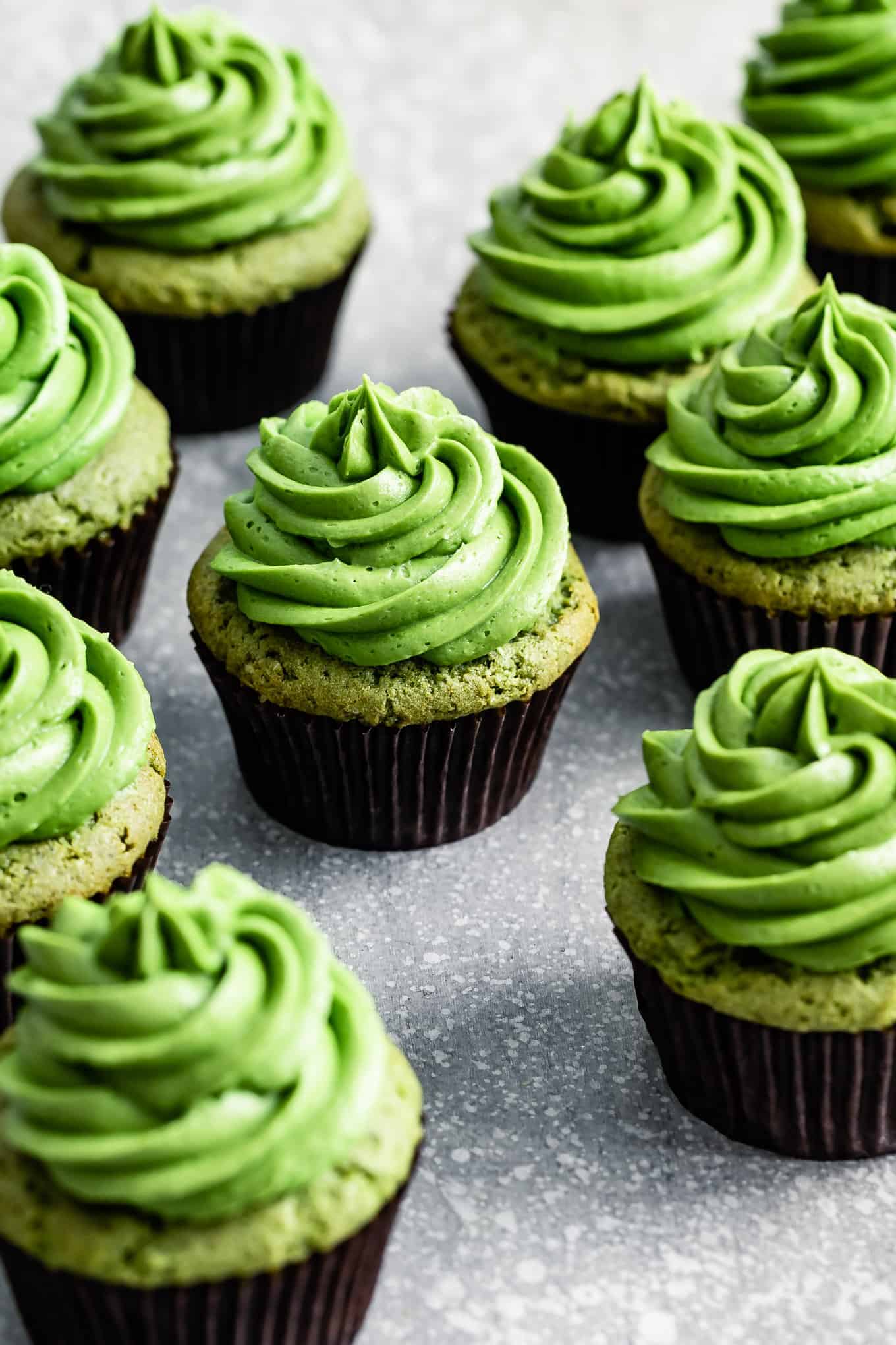 Moist Green Tea Cupcakes Recipe