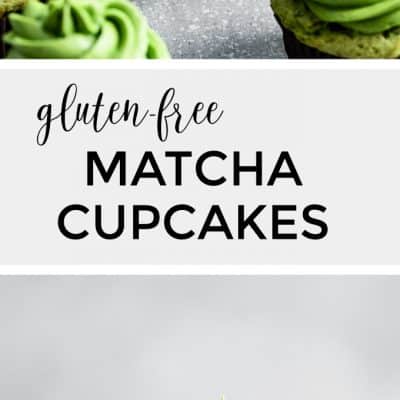 Gluten-Free Matcha Cupcakesq