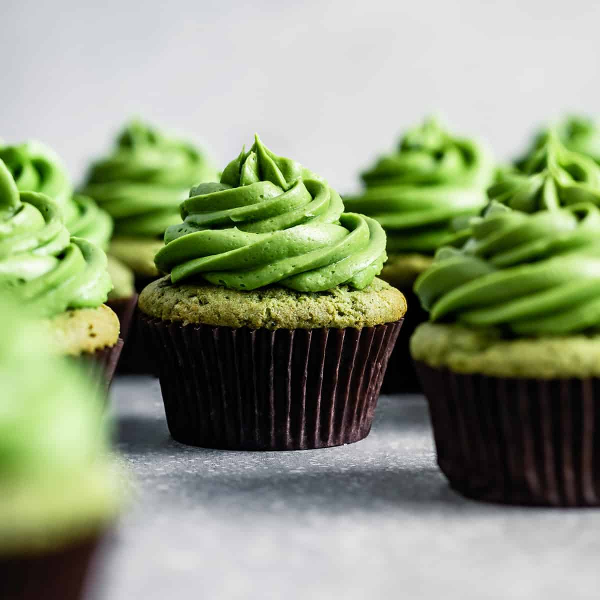 Gluten-Free Matcha Cupcakes