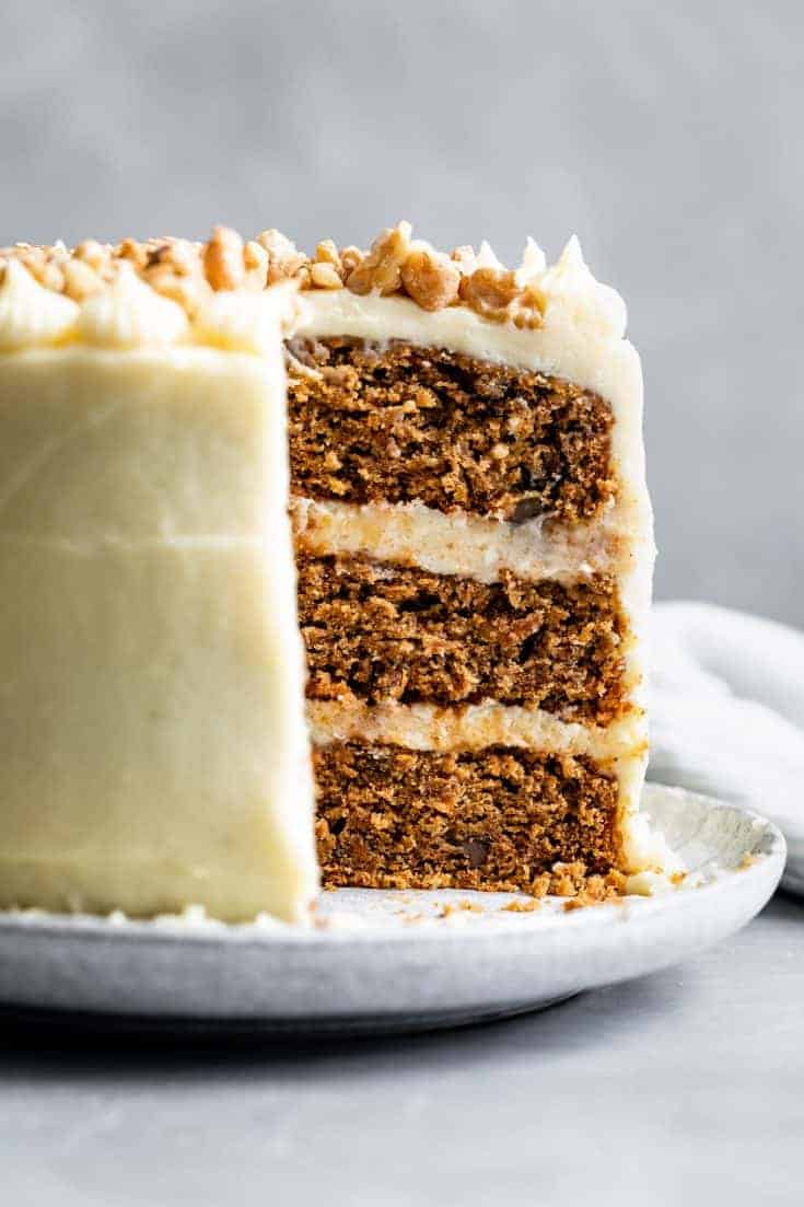 The Best Gluten-Free Carrot Cake | Snixy Kitchen