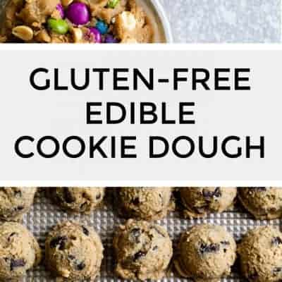 Gluten-Free Edible Cookie Dough