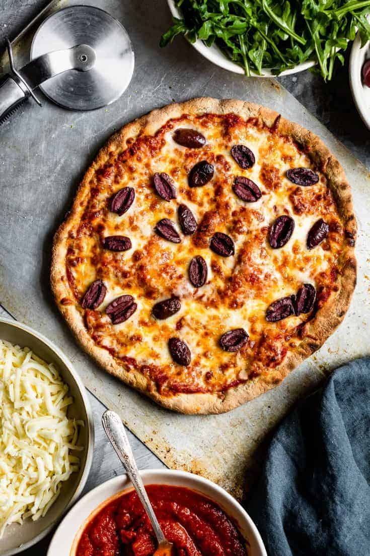 GlutenFree Pizza Dough Snixy Kitchen