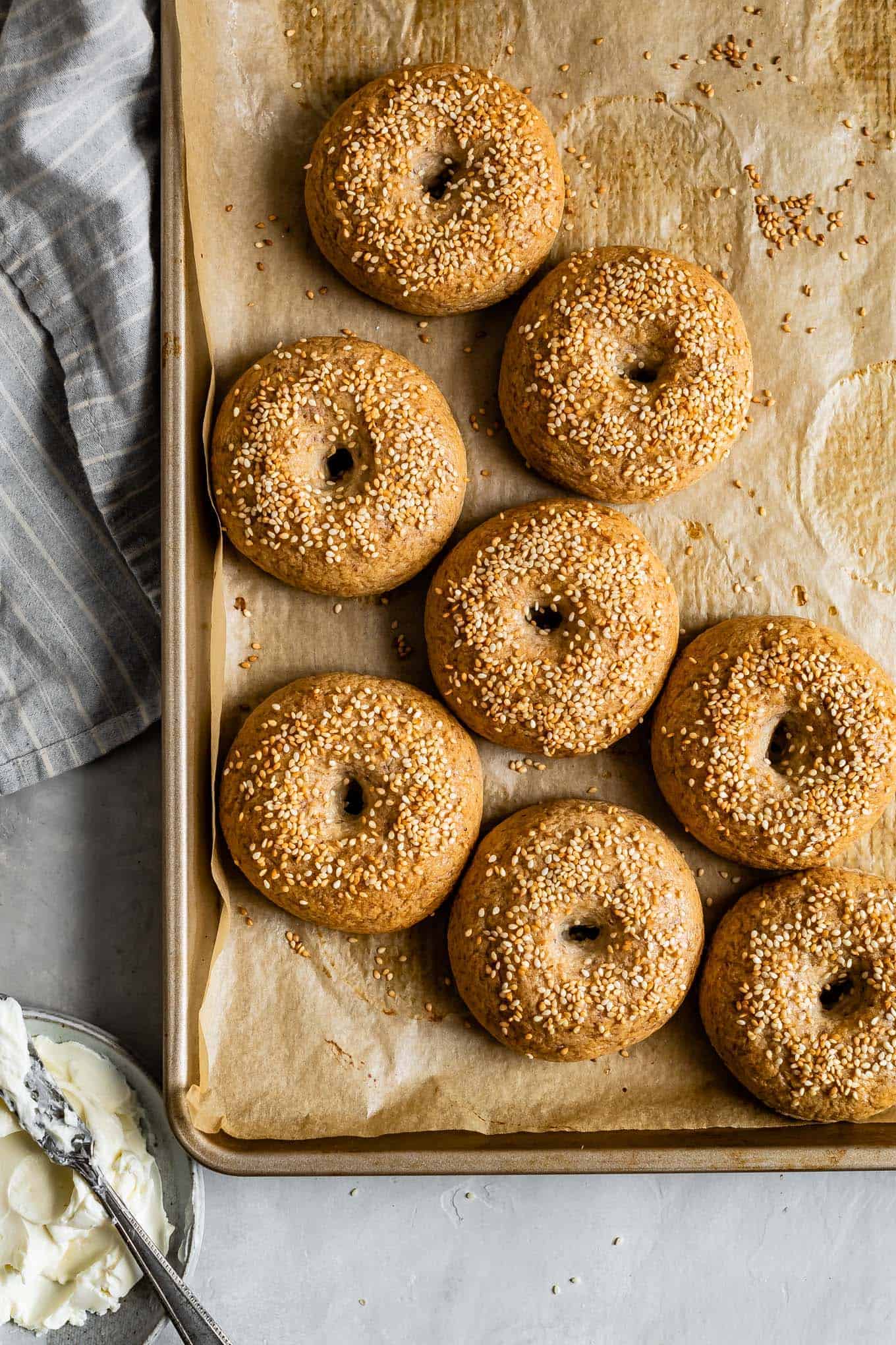 Gluten-Free Sesame Bagels